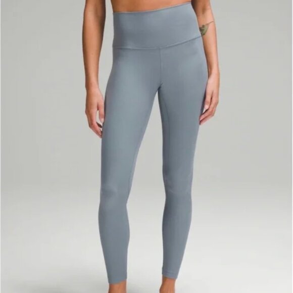 Lululemon Align Ribbed High-Rise Pant 28" Belgian Blue (NWT) - Picture 2 of 10